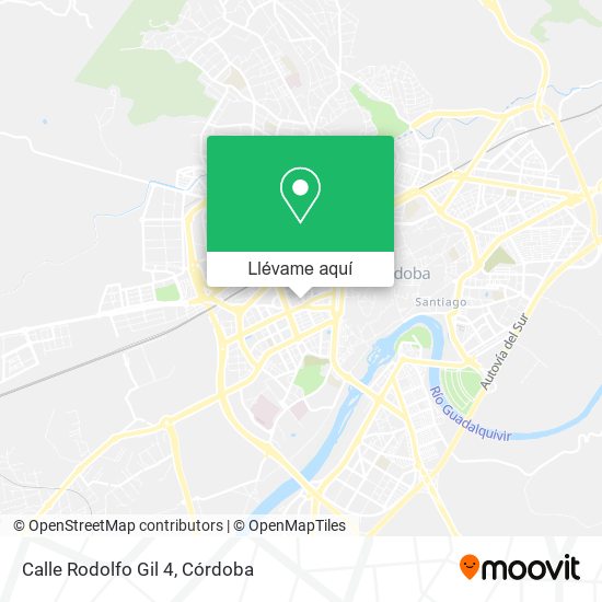 Mapa Calle Rodolfo Gil 4