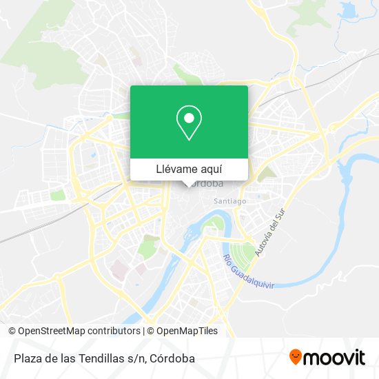 Mapa Plaza de las Tendillas s/n