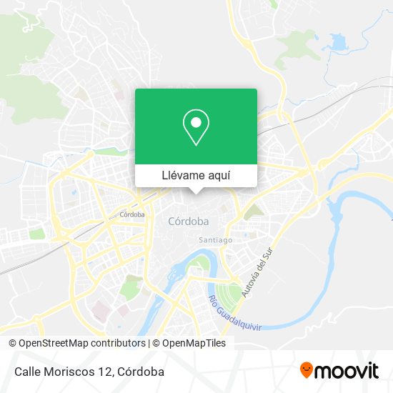 Mapa Calle Moriscos 12