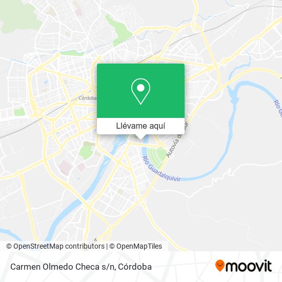 Mapa Carmen Olmedo Checa s/n