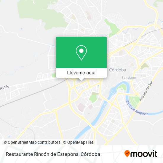 Mapa Restaurante Rincón de Estepona