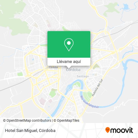 Mapa Hotel San Miguel