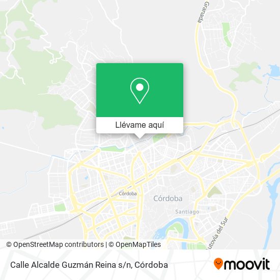 Mapa Calle Alcalde Guzmán Reina s/n