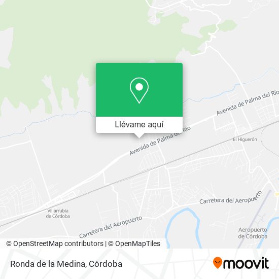 Mapa Ronda de la Medina