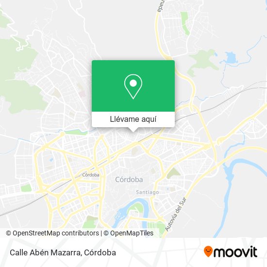 Mapa Calle Abén Mazarra