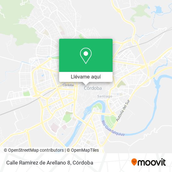 Mapa Calle Ramírez de Arellano 8