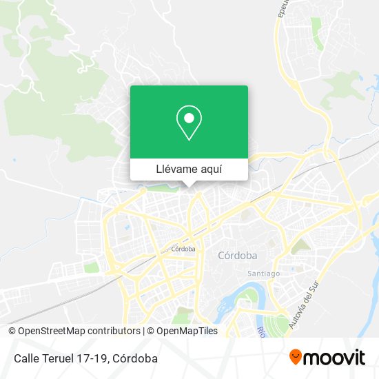 Mapa Calle Teruel 17-19