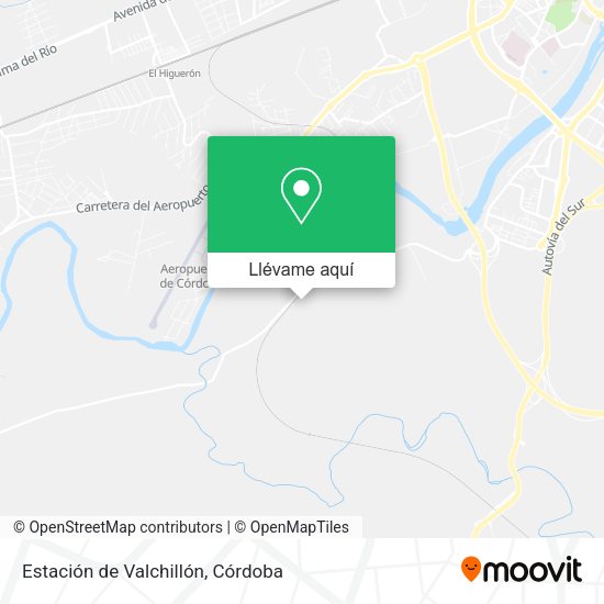 Mapa Estación de Valchillón