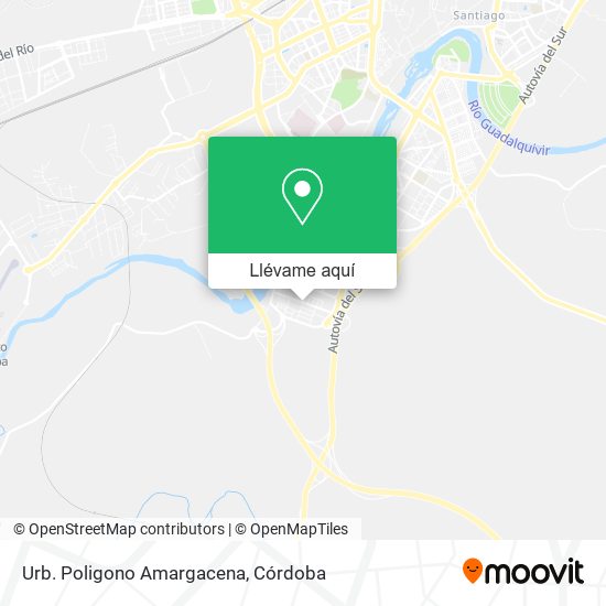 Mapa Urb. Poligono Amargacena