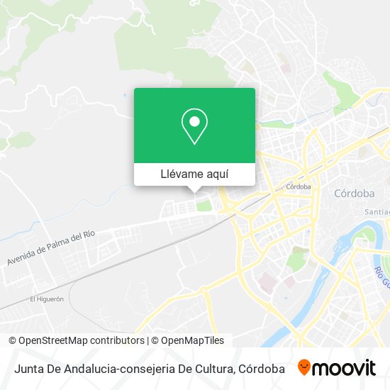 Mapa Junta De Andalucia-consejeria De Cultura