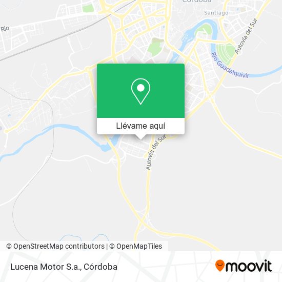 Mapa Lucena Motor S.a.