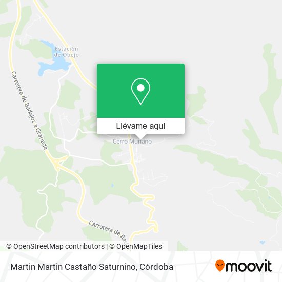 Mapa Martin Martin Castaño Saturnino