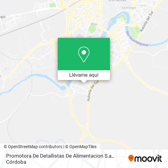 Mapa Promotora De Detallistas De Alimentacion S.a.