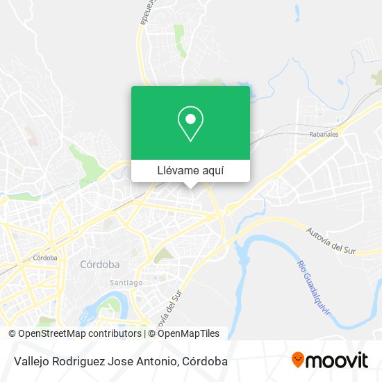 Mapa Vallejo Rodriguez Jose Antonio