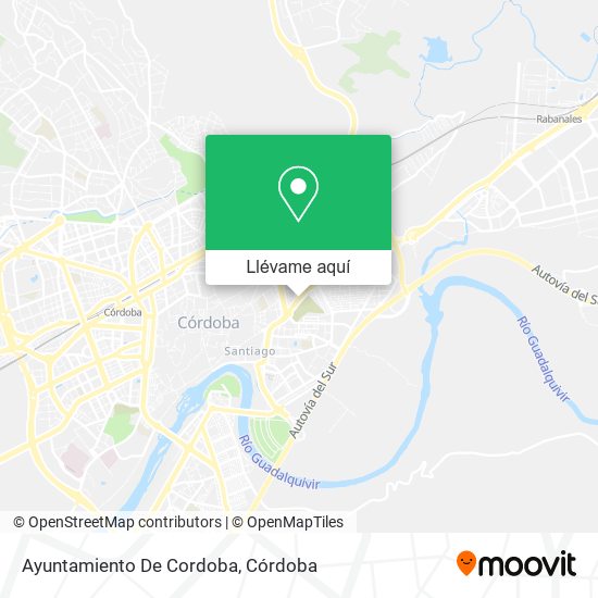 Mapa Ayuntamiento De Cordoba