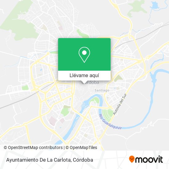 Mapa Ayuntamiento De La Carlota