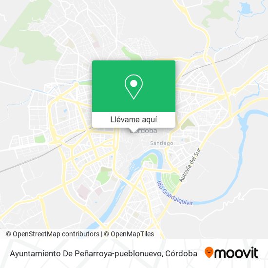 Mapa Ayuntamiento De Peñarroya-pueblonuevo
