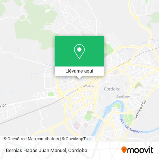 Mapa Bernias Habas Juan Manuel