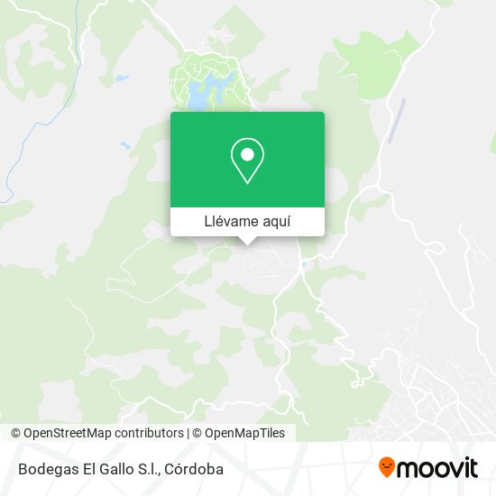 Mapa Bodegas El Gallo S.l.