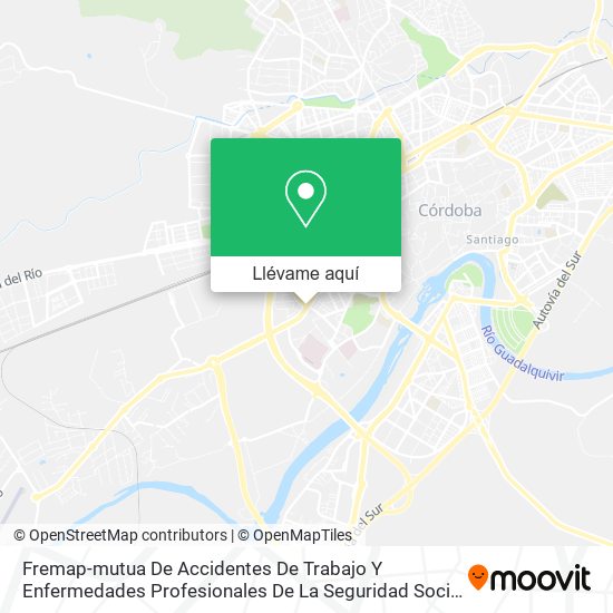 Mapa Fremap-mutua De Accidentes De Trabajo Y Enfermedades Profesionales De La Seguridad Social