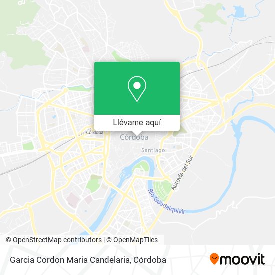 Mapa Garcia Cordon Maria Candelaria