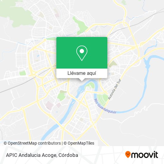 Mapa APIC Andalucia Acoge