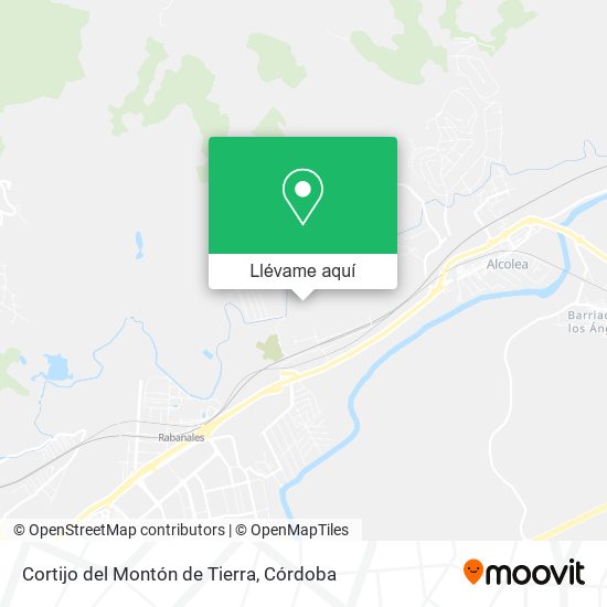 Mapa Cortijo del Montón de Tierra