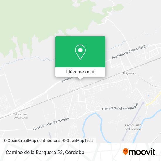 Mapa Camino de la Barquera 53