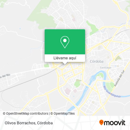 Mapa Olivos Borrachos