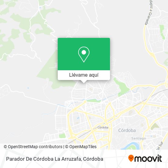 Mapa Parador De Córdoba La Arruzafa
