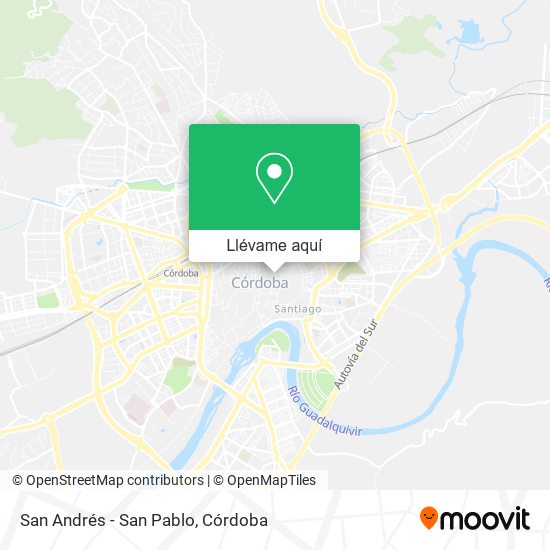Mapa San Andrés - San Pablo