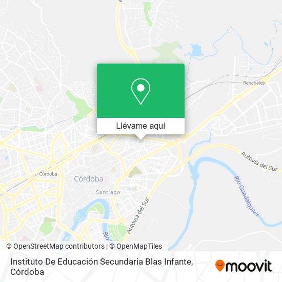 Mapa Instituto De Educación Secundaria Blas Infante