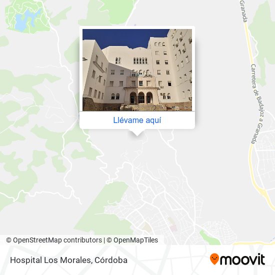 Mapa Hospital Los Morales