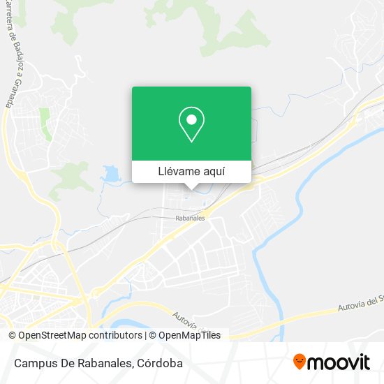 Mapa Campus De Rabanales