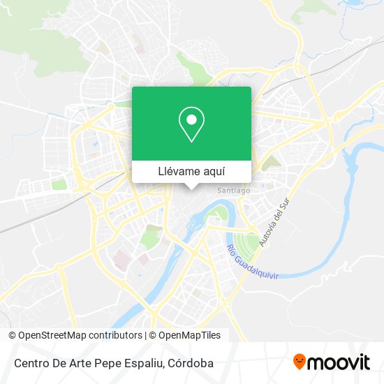 Mapa Centro De Arte Pepe Espaliu