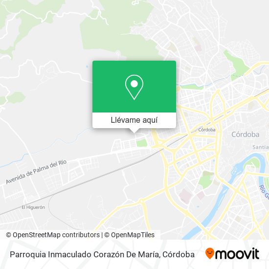Mapa Parroquia Inmaculado Corazón De María