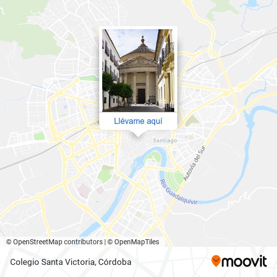 Mapa Colegio Santa Victoria