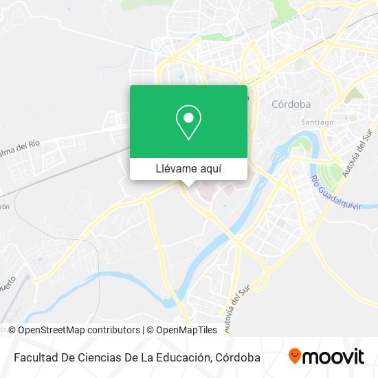 Mapa Facultad De Ciencias De La Educación