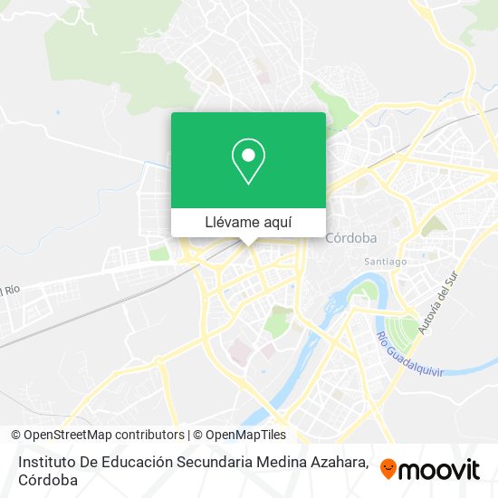 Mapa Instituto De Educación Secundaria Medina Azahara