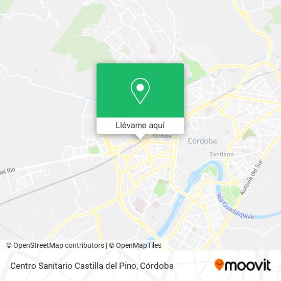 Mapa Centro Sanitario Castilla del Pino