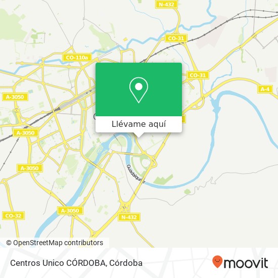 Mapa Centros Unico CÓRDOBA