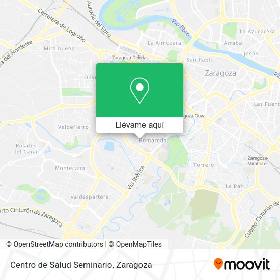 Mapa Centro de Salud Seminario