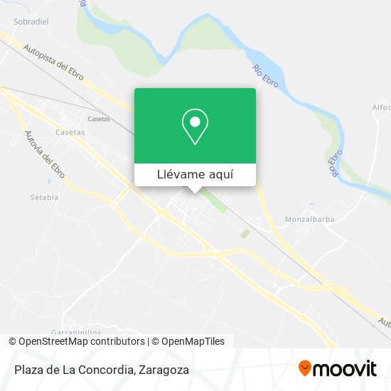 Mapa Plaza de La Concordia