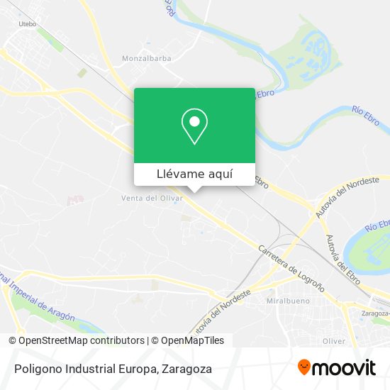 Mapa Poligono Industrial Europa