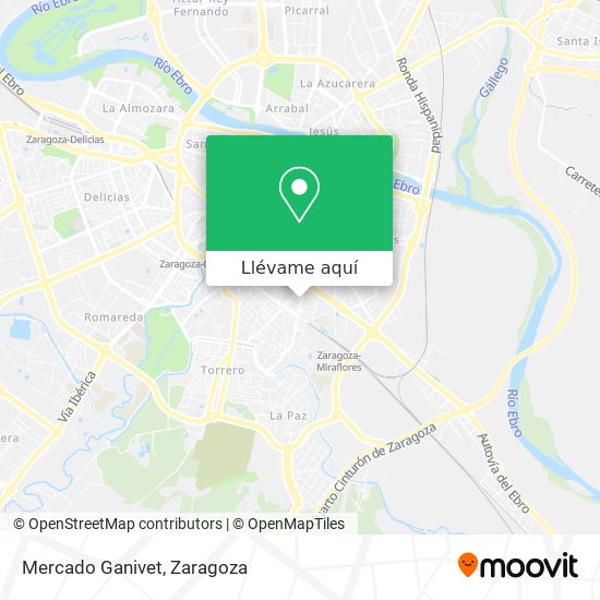 Mapa Mercado Ganivet
