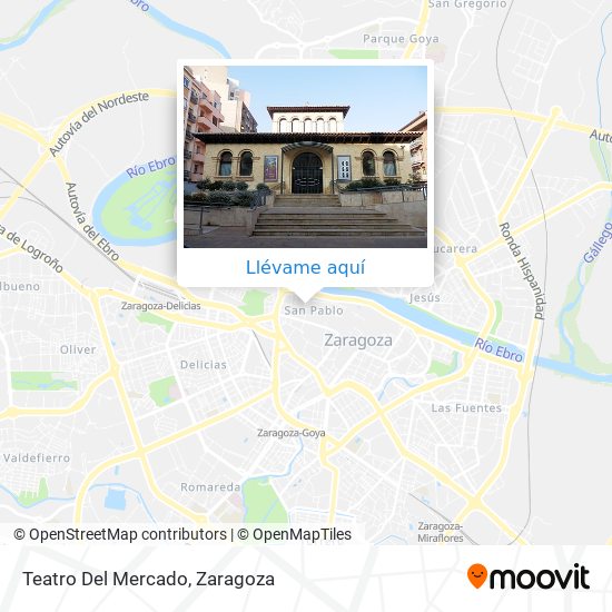 Mapa Teatro Del Mercado