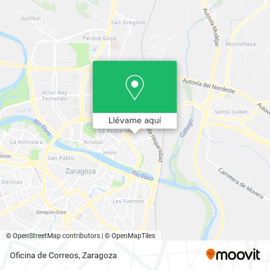 Mapa Oficina de Correos
