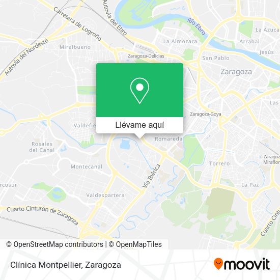 Mapa Clínica Montpellier