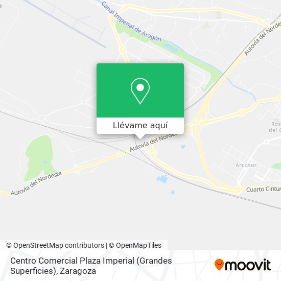 Mapa Centro Comercial Plaza Imperial (Grandes Superficies)