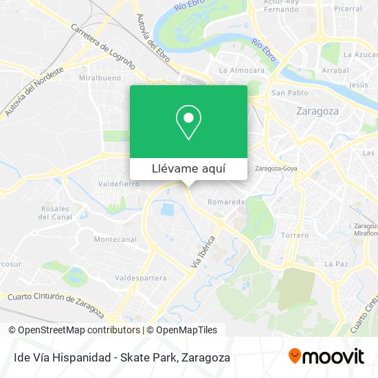 Mapa Ide Vía Hispanidad - Skate Park